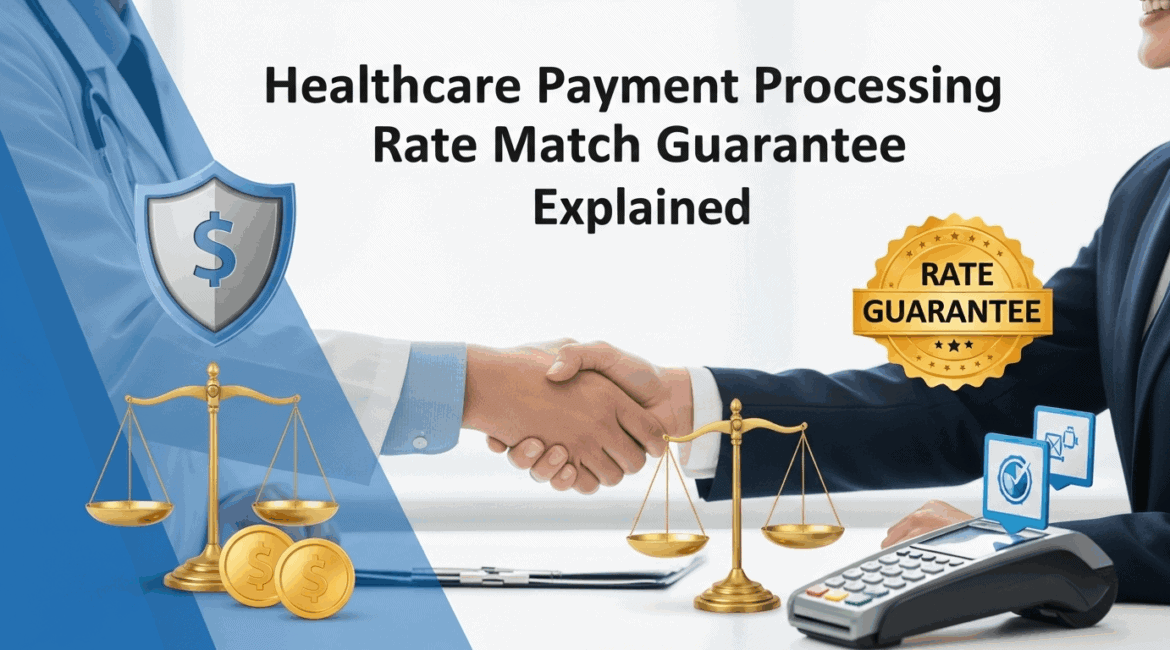 Payment processing rate match guarantee